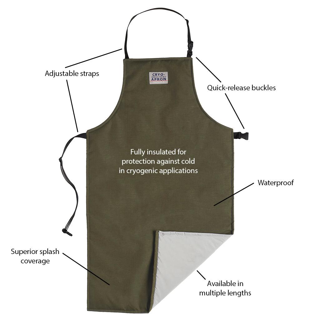 CRYO-INDUSTRIAL® Apron (Brown only) - Tempshield