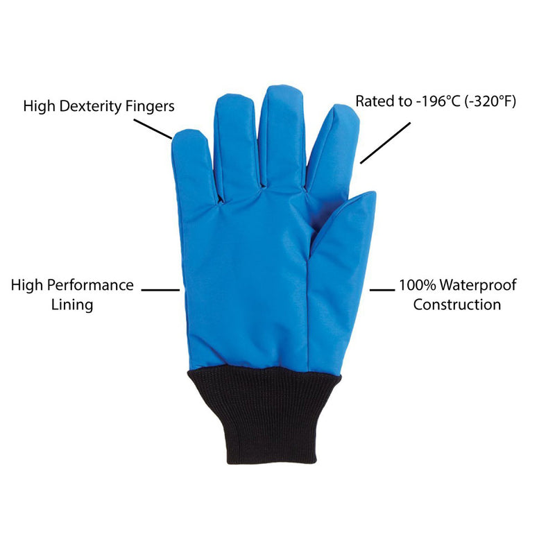 Tempshield Waterproof Cryo-Gloves , Mid-Arm, X-Large (11), Pink
